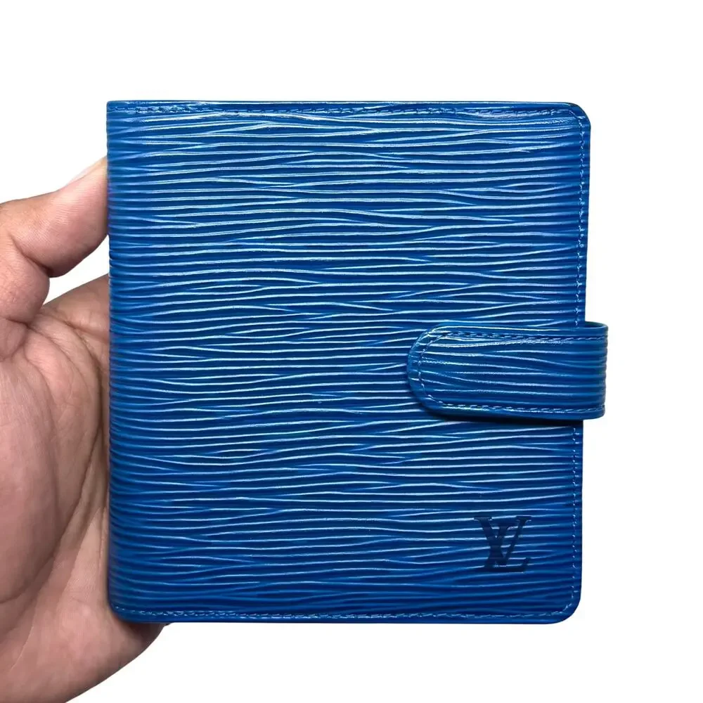 Louis Vuitton Blue Buckle Wallet